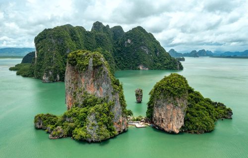 Khao,Tapu,,James,Bond,Island,,Aerial,Shot,From,A,Drone,