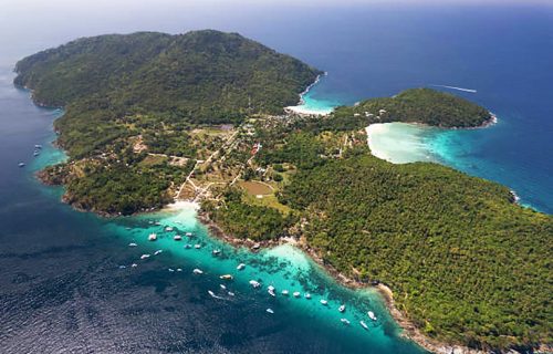 Aerial Photos of Koh Racha Yai, Koh Raya, in Phuket